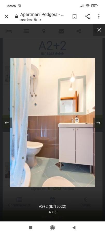 Vega Apartments Подгора Екстериор снимка